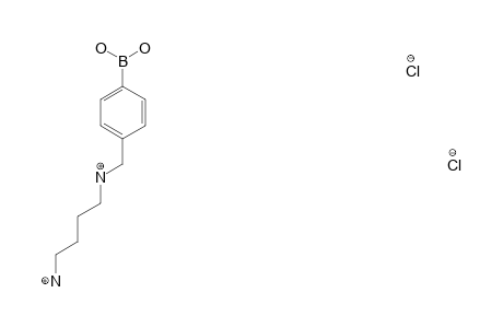 N-(4-AMINOBUTYL)-[[4-(DIHYDROXYBORYL)-PHENYL]-METHYL]-AMINE-DIHYDROCHLORIDE;4-BBZ-PUT