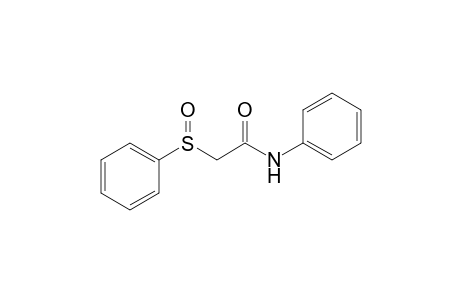 N-Phenyl(phenylsulfinyl)acetamide