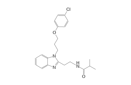 propanamide, N-[2-[1-[3-(4-chlorophenoxy)propyl]-1H-benzimidazol-2-yl]ethyl]-2-methyl-