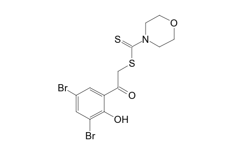 3',5'-DIBROMO-2'-HYDROXY-2-MERCAPTOACETOPHENONE, 2-(4-MORPHOLINECARBODITHIOATE)