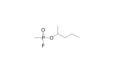 1-Methylbutyl methylphosphonofluoridoate