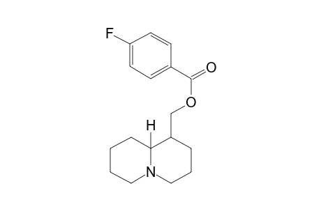 Octahydro-2H-quinolizin-1-ylmethyl 4-fluorobenzoate