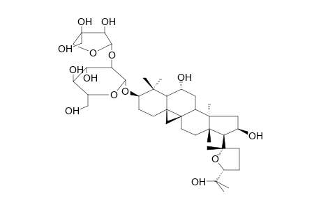 CYCLOARALOSIDE C (FROM ASTRAGALUS VILLOSISSIMUS)
