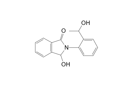 2,3-Dihydro-3-hydroxy-2-[2-(1-hydroxyethyl)phenyl]-1H-isoindol-1-one