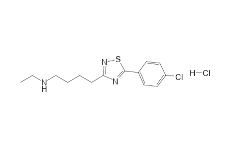 3-(4-Ethylaminobutyl)-5-(4-chlorophenyl)-1,2,4-thiadiazole hydrochloride