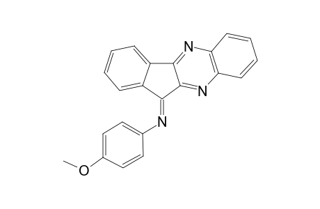 Indeno[1, 2-b]quinoxaline), 7-(4-methoxyphenylimino)-