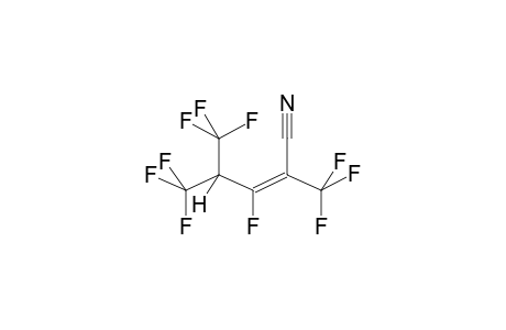 2,4-BIS(TRIFLUOROMETHYL)-3,5,5,5-TETRAFLUOROPENT-2-ENOIC ACID, NITRILE