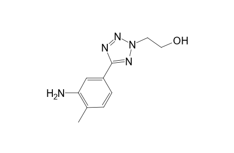 2H-1,2,3,4-Tetrazole-2-ethanol, 5-(3-amino-4-methylphenyl)-