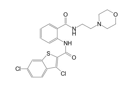 benzo[b]thiophene-2-carboxamide, 3,6-dichloro-N-[2-[[[2-(4-morpholinyl)ethyl]amino]carbonyl]phenyl]-