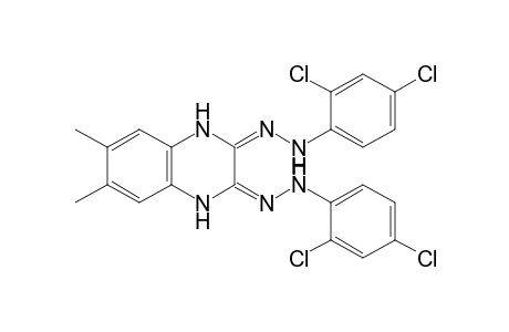 2,3-Bis(2,4-dichlorophenylhydrazono)-6,7-dimethyl-1,2,3,4-tetrahydroquinoxaline