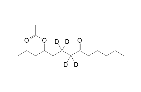 [6,6,7,7-tetradeuterate]-8-Oxotridecan-4-yl acetate