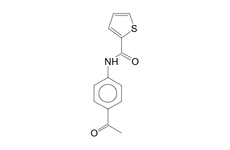 N-(4-acetylphenyl)-2-thiophenecarboxamide