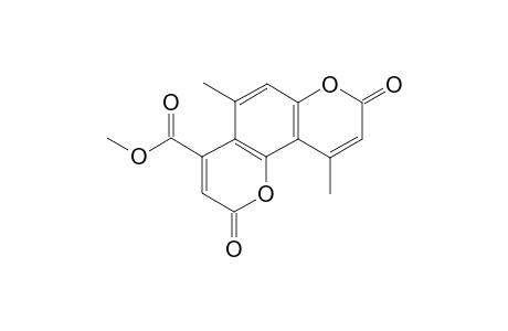 Methyl 5,10-dimethyl-2,8-dioxo-2H,8H-pyrano[3,2-e]chromen-4-carboxylate