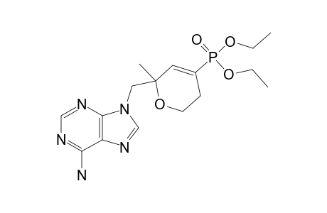 DIETHYL-6-[(6-AMINO-9H-PURIN-9-YL)-METHYL]-6-METHYL-3,6-DIHYDRO-2H-PYRAN-4-YLPHOSPHONATE