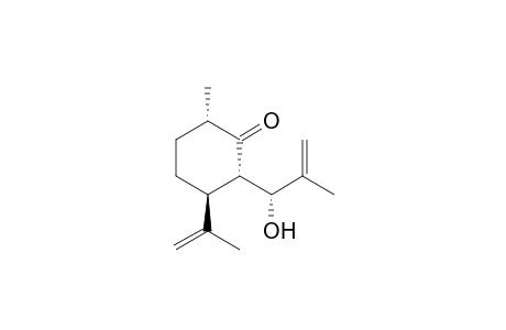 (2S,3S,6S)-2-[(1R)-1-Hydroxy-2-methylallyl]-6-methyl-3-(prop-1-en-2-yl)cyclohexanone