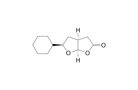 (2R,3aS,6aR)-2-cyclohexyl-3,3a,4,6a-tetrahydro-2H-furo[2,3-b]furan-5-one