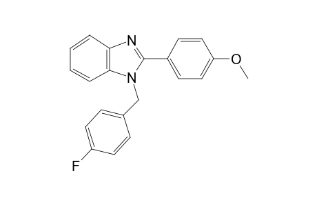 1-(4-Fluorobenzyl)-2-(4-methoxyphenyl)-1H-benzimidazole