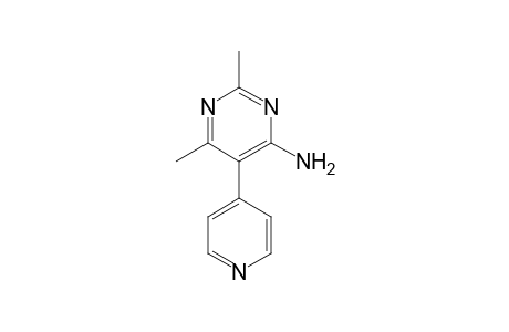 4-Amino-2,6-dimethyl-5-(pyridin-4'-yl)-pyrimidine