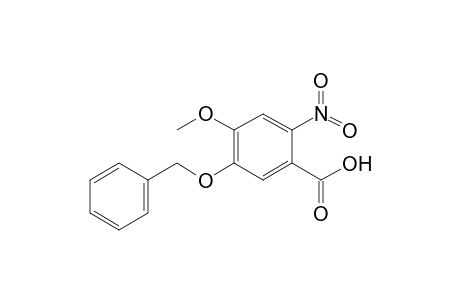 4-Methoxy-2-nitro-5-phenylmethoxy-benzoic acid