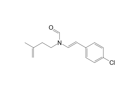 N-(3'-Methylbut-3'-enyl)-N-(4'-chlorostyryl)formamide