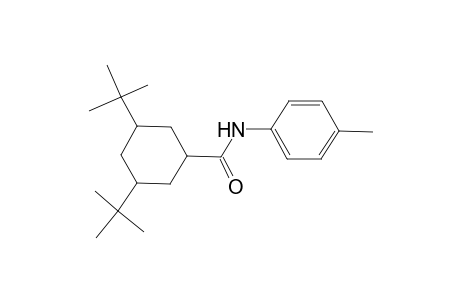 3,5-Ditert-butyl-N-(4-methylphenyl)cyclohexanecarboxamide