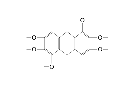 9,10-dihydro-1,2,3,5,6,7-hexamethoxyanthracene