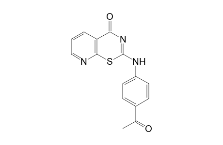 2-(4-acetylanilino)-4-pyrido[3,2-e][1,3]thiazinone