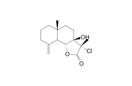 11.alpha.-Chloro-7.beta.-hydroxy.beta-cyclostunolide