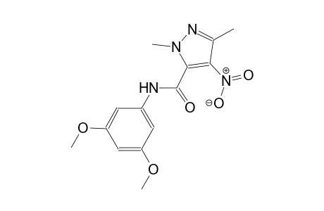 N-(3,5-dimethoxyphenyl)-1,3-dimethyl-4-nitro-1H-pyrazole-5-carboxamide