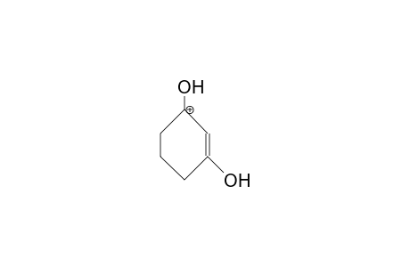 3-Hydroxy-cyclohex-2-en-1-one cation