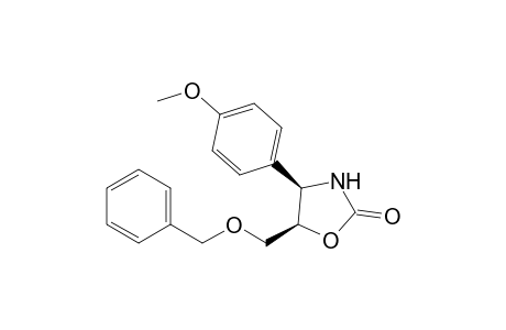 (4R,5R)-4-(4-methoxyphenyl)-5-(phenylmethoxymethyl)-1,3-oxazolidin-2-one