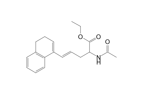 Ethyl (E)-2-Acetamido-5-(3,4-dihydronaphth-1-yl)pent-4-enoate
