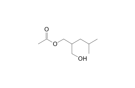 2-Acetoxymethyl-4-methylpentanol