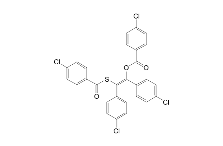 (Z)-.alpha.-(4-Chlorobenzoyloxy)-.beta.-(4-chlorobenzoylthio)-4,4'-dichlorostilbene