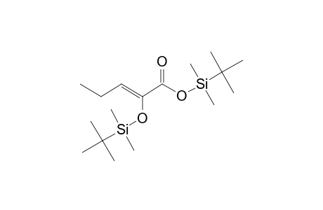 tert-Butyl(dimethyl)silyl (2Z)-2-([tert-butyl(dimethyl)silyl]oxy)-2-pentenoate