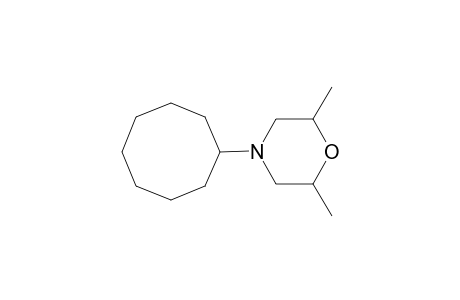 MORPHOLINE, 4-CYCLOOCTYL-2,6- DIMETHYL-,