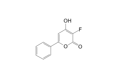 3-Fluoro-4-hydroxy-6-phenyl-2H-pyran-2-one