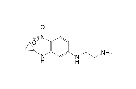 1,3-benzenediamine, N~1~-(2-aminoethyl)-N~3~-cyclopropyl-4-nitro-