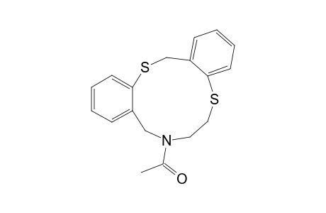 8-Acetyl-6,7-dihydro-9H,15H-5,14-dithia-8-azadibenzo[a,e]cycloundecene