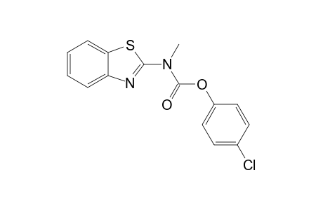 4-Chlorophenyl N-(2-benzothiazolyl)-N-methylcarbamate