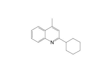 2-cyclohexyl-4-methylquinoline