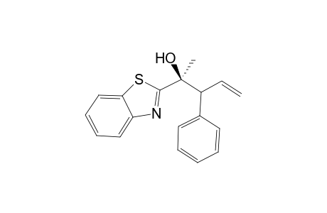 2-(Benzothiazol-2'-yl)-3-phenylpent-4-en-2-ol