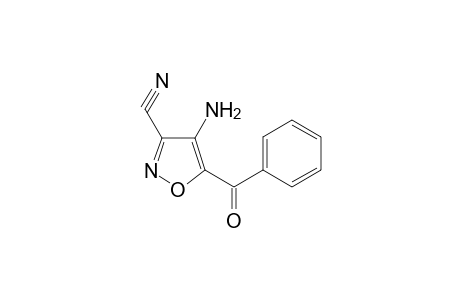 3-Isoxazolecarbonitrile, 4-amino-5-benzoyl-