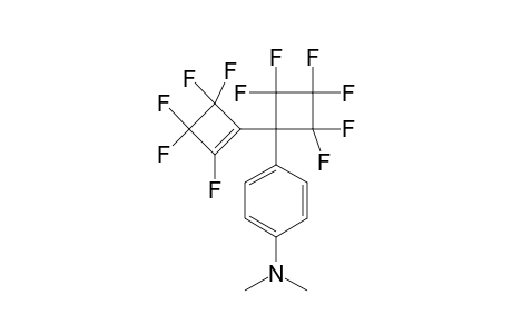 1-[1'-(PARA-DIMETHYLAMINOPHENYL)-PERFLUOROCYCLOBUTYL]-PERFLUOROCYCLOBUT-1-ENE