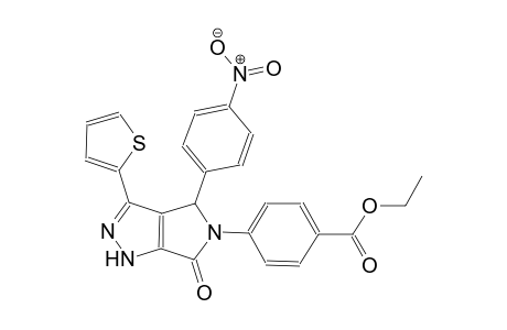 benzoic acid, 4-(4,6-dihydro-4-(4-nitrophenyl)-6-oxo-3-(2-thienyl)pyrrolo[3,4-c]pyrazol-5(1H)-yl)-, ethyl ester
