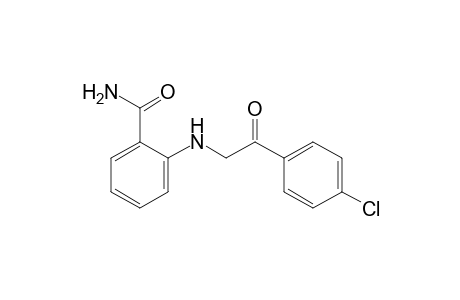o-[(p-chlorophenacyl)amino]benzamide