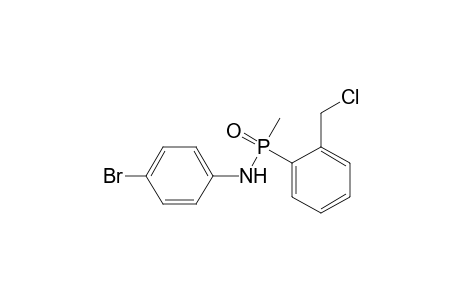 (4-bromophenyl)-[[2-(chloromethyl)phenyl]-methyl-phosphoryl]amine