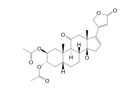 Affinogenin-D-III-diacetat, (2.beta.-O-acetat,3.alpha.-O-acetat,5.beta.-H)