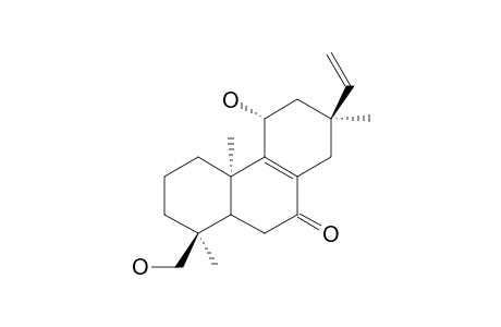 11.alpha.,18-Dihydroxy-7-oxo-13-epi-ent-pimara-8(9),15-diene