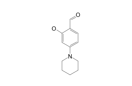 2-hydroxy-4-piperidino-benzaldehyde